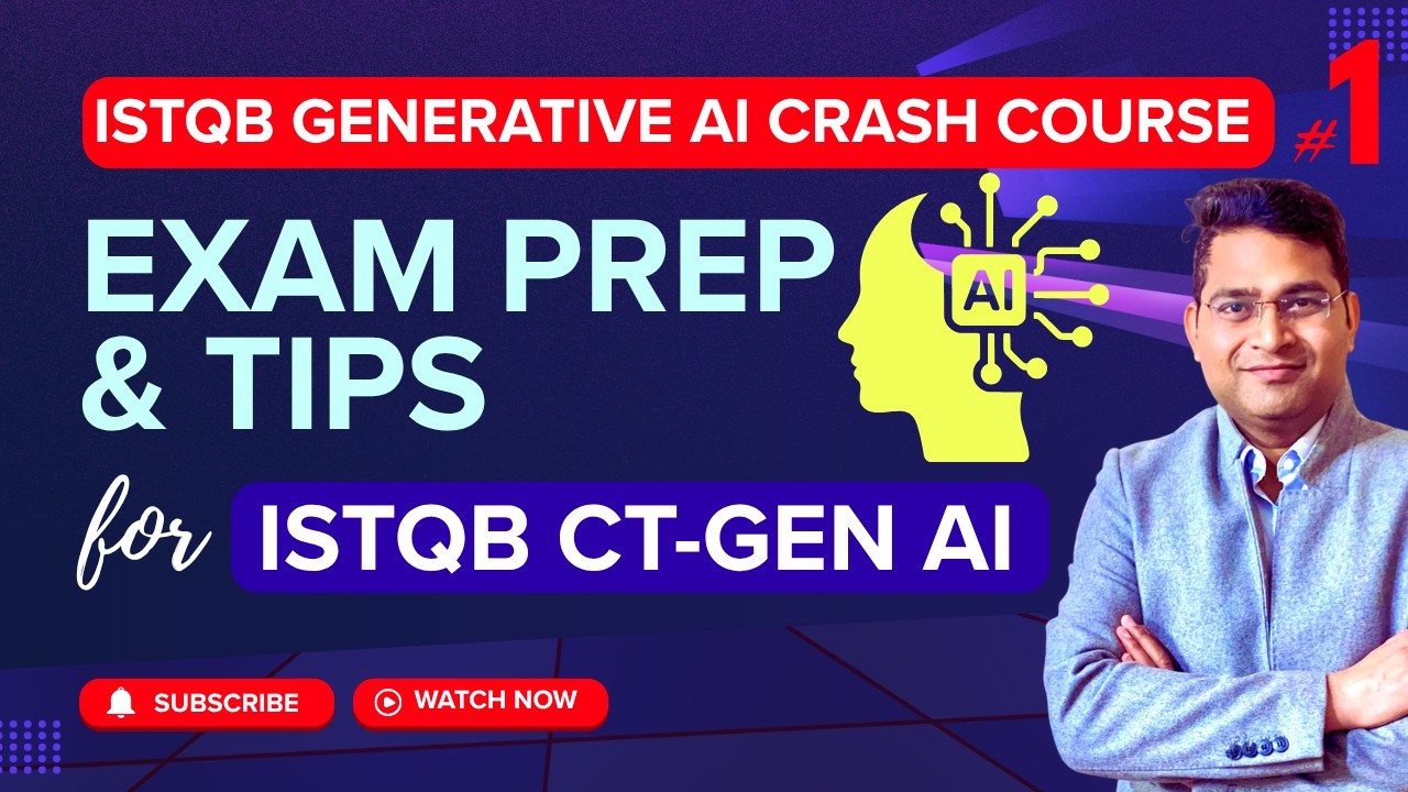 Введение в курс сертификации ISTQB GenAI | Учебное пособие по генеративному ИИ от ISTQB №1