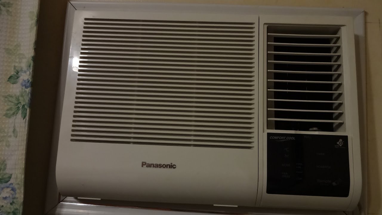 Panasonic 1.5 HP How To Clean Window Type Aircon Beginners Mode