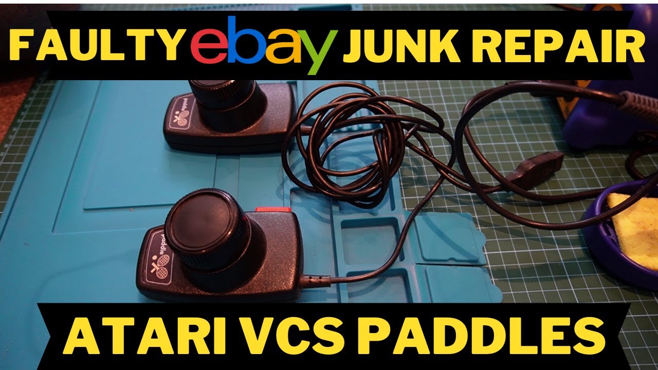 Atari 2600 Paddle Repair | Ebay Junk Fix