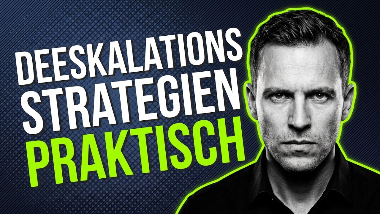 Deeskalationsstrategien praktisch
