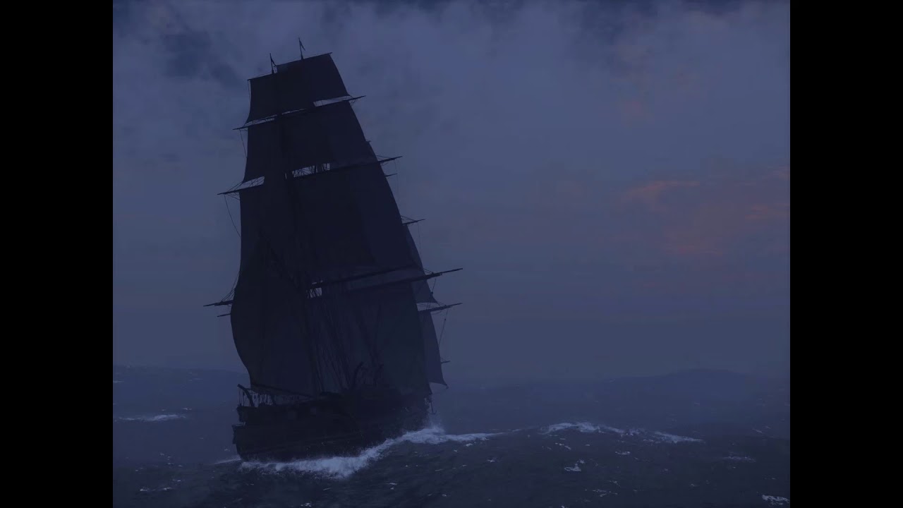 Pirate Love Song - Black Heart (BrunuhVille) (with rain in background)