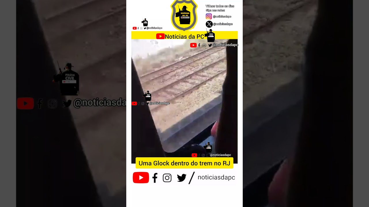 O RJ n&atilde;o &eacute; pra amadores #police #riodejaneiro #glock #policia #pcrj #pmerj #rio40graus #shorts