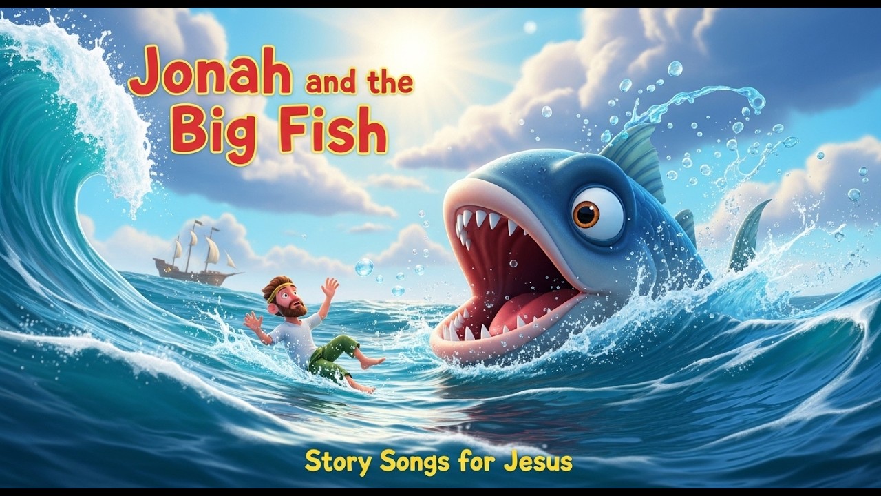 Jonah and the Fish | Kids Bible Stories & Nursery Rhymes