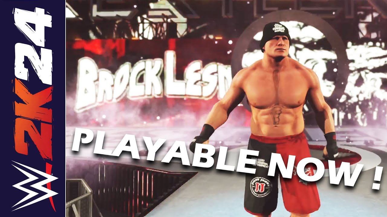 WWE 2k24 Brock Lesnar Unlocked and Playable Now