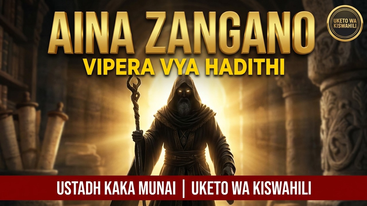 AINA ZANGANO/ MIGHANI - VIPERA VYA HADITHI