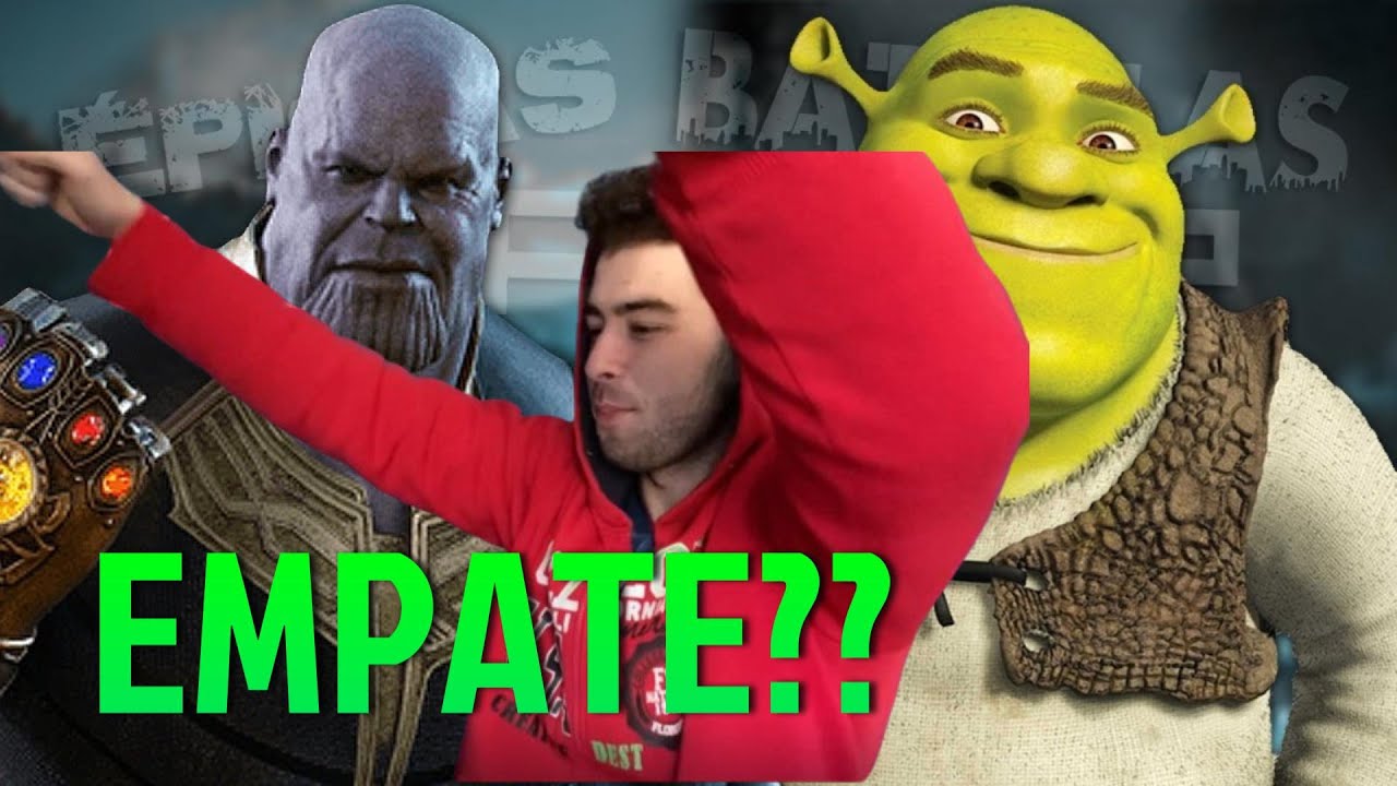 REACCIÓN A THANOS VS SHREK | Épicas Batallas de Rap del Frikismo   *EL PRIMER EMPATE?*