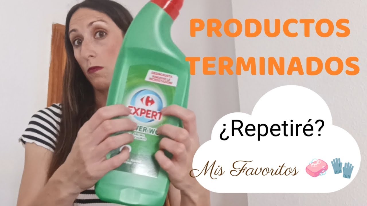 ♻️PRODUCTOS TERMINADOS DE LIMPIEZA ♻️ ¿Repetiré?