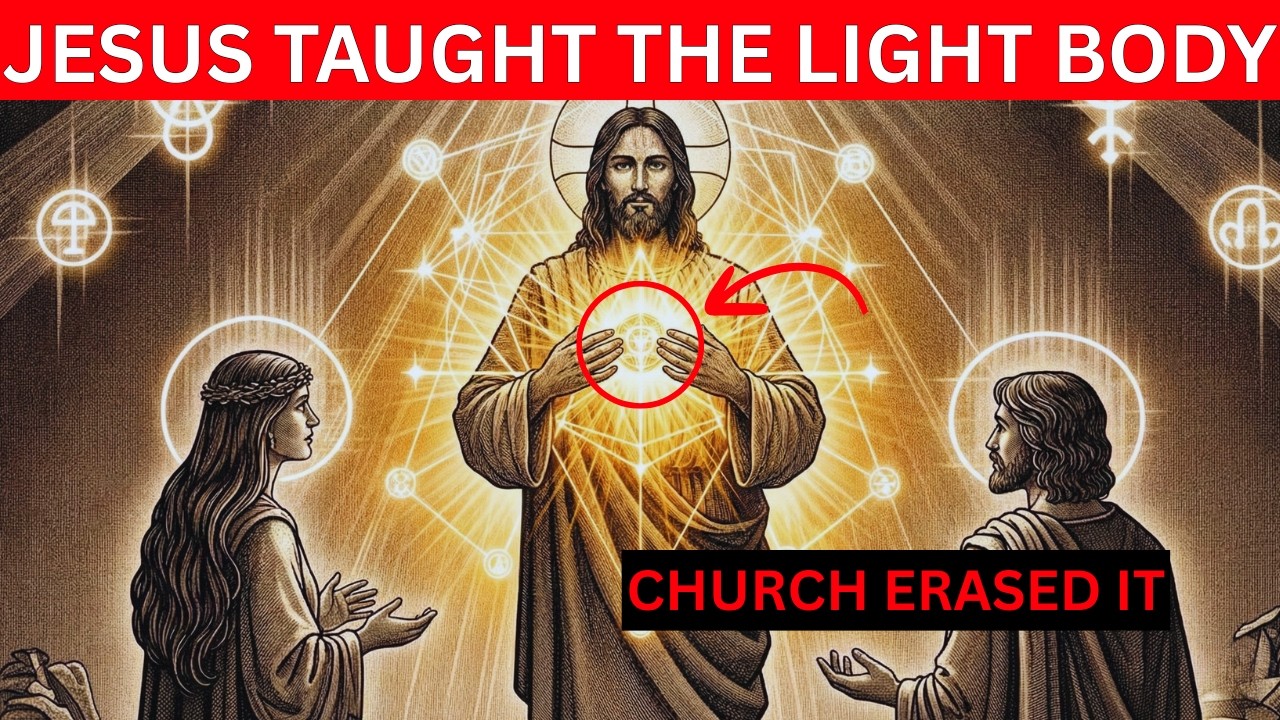 Jesus Taught Chosen Ones How To Activate The Body of Light The Church Tried To Erase
