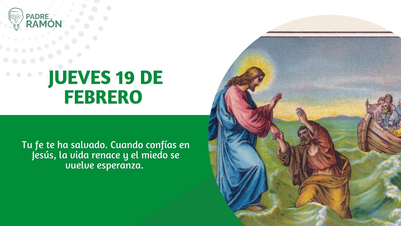 Tu fe te ha salvado. Cuando confías en Jesús, la vida renace y el miedo se vuelve esperanza