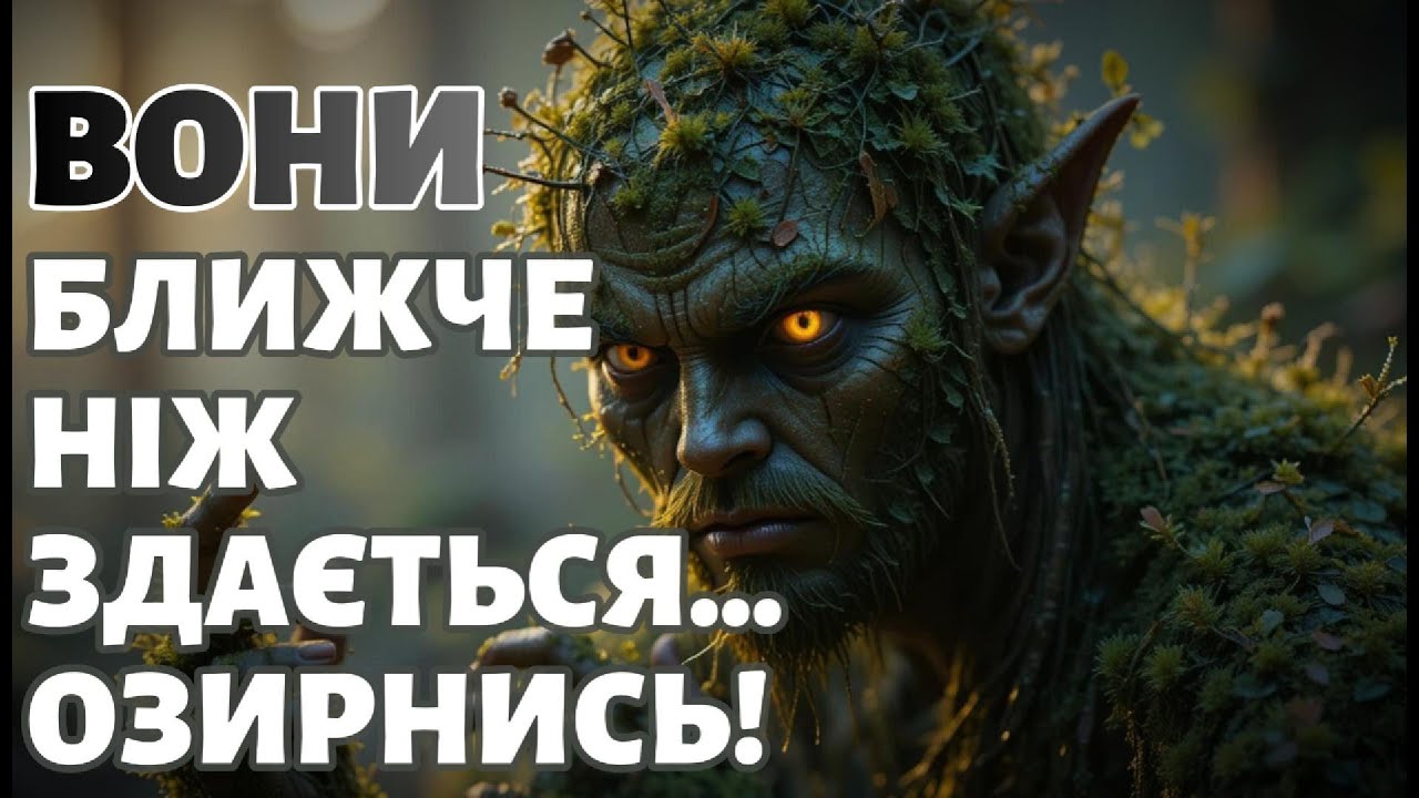 Українська демонологія. Духи природи, що живуть поруч.