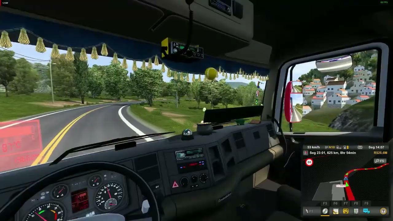 VASSOURAS/RJ x S&Atilde;O VICENTE/SP - EAA 1.44 - EURO TRUCK SIMULATOR 2 1.44
