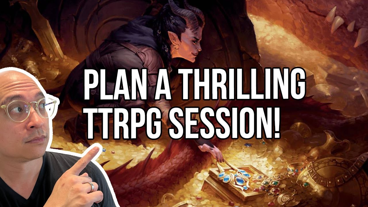 How To EFFORTLESSLY Write A TTRPG Session | Perfect For Beginners