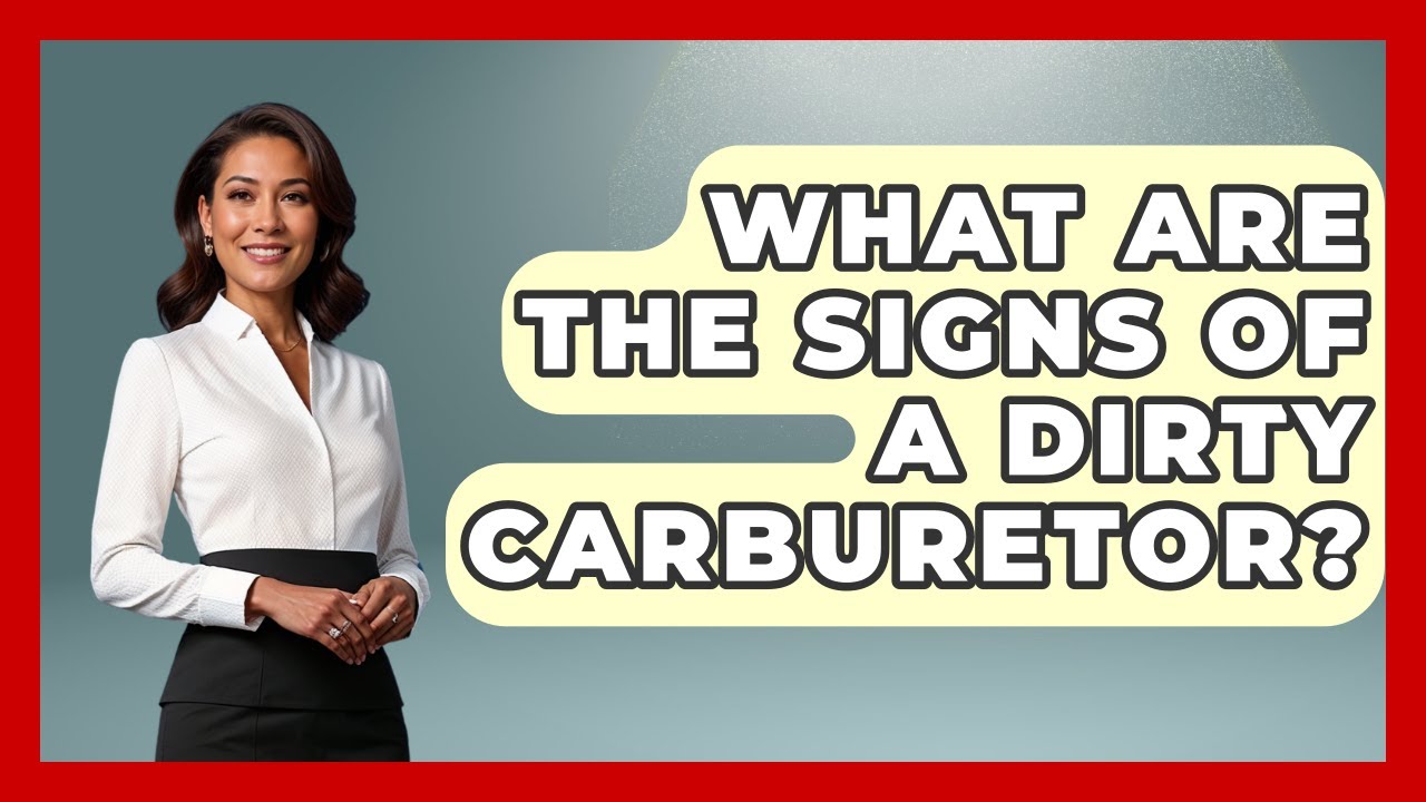 What Are The Signs Of A Dirty Carburetor? - Ride or Die Motorcycles