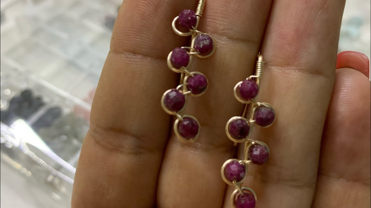 aretes faciles de filigrana #alambrismo #aretes #earrings