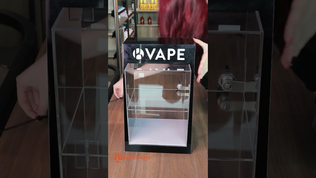 Vape e-cigarette display stand Acrylic Vape display standn #acrylic #vape #vapelove #displaystand