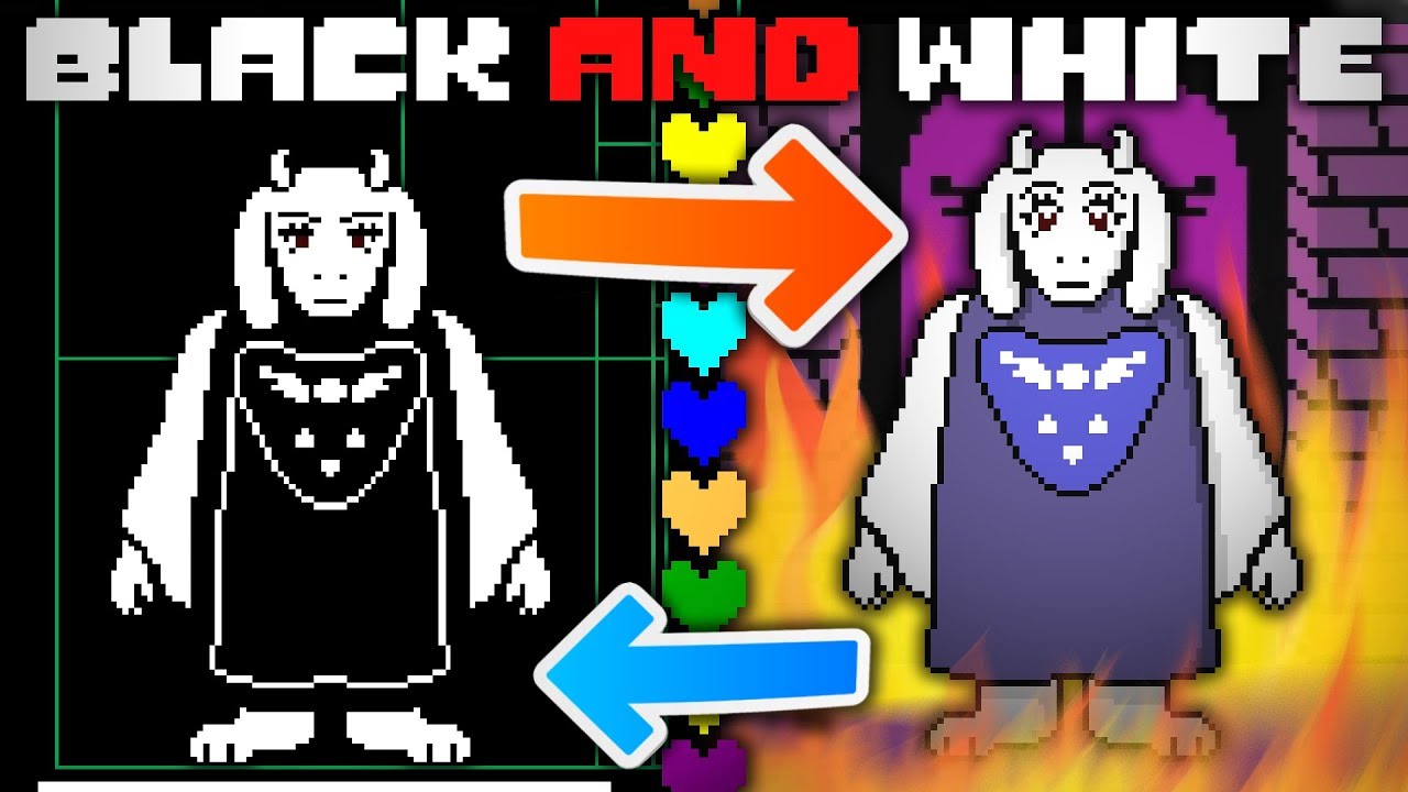 Настоящая причина, почему UNDERTALE чёрно-белый! Теория Undertale | UNDERLAB