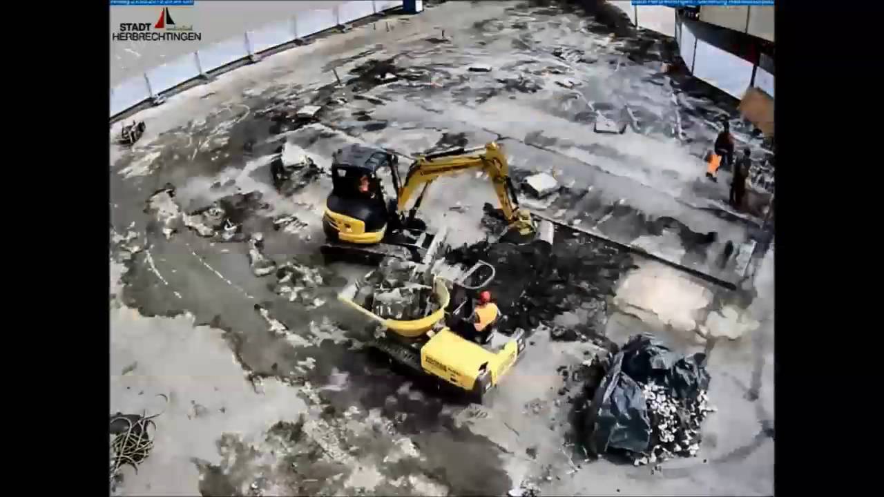 Sanierung Rathausplatz Herbrechtingen - Bauabschnitt 2