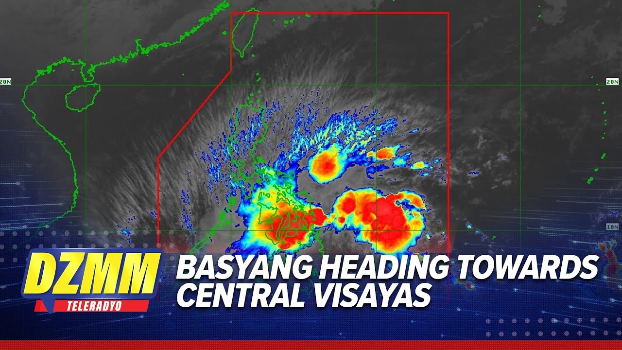 Basyang heading towards Central Visayas
