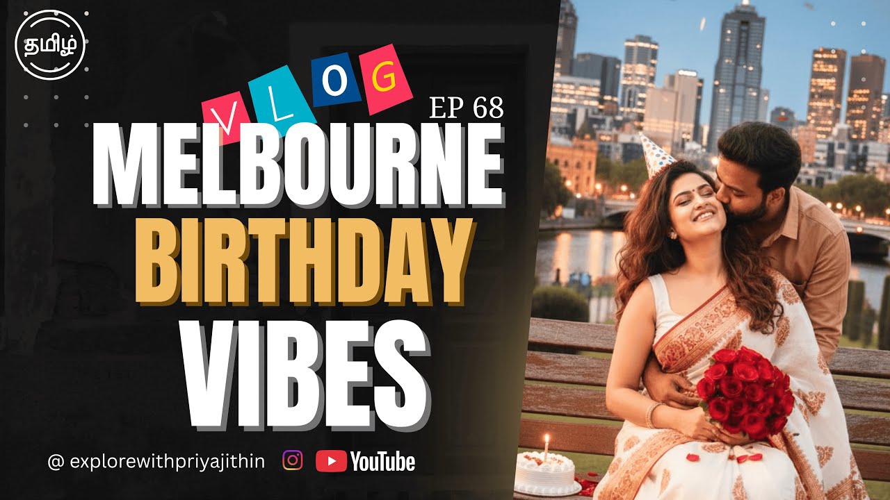 Vlog #63  Family Birthday Trip to Melbourne CBD I Tamil Vlog I Crown Towers Accomodation experience