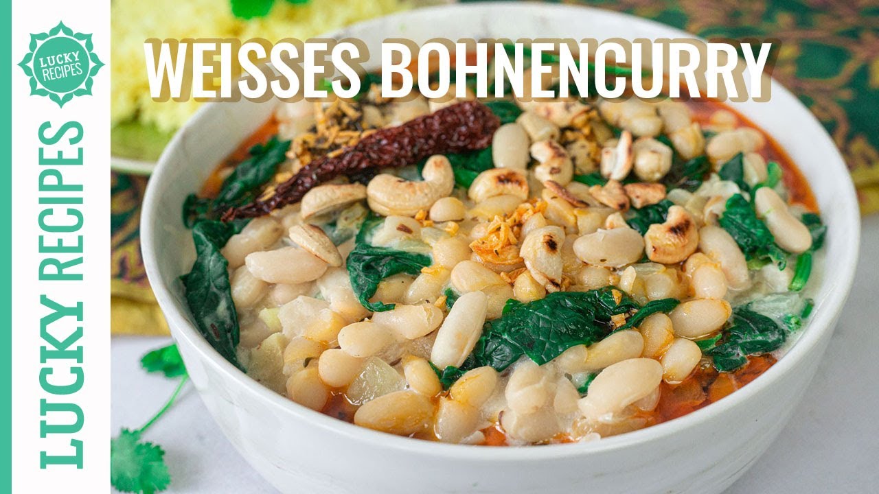 Raffinierter Bohneneintopf mit Spinat 🌱| Vegetarische Rezepte