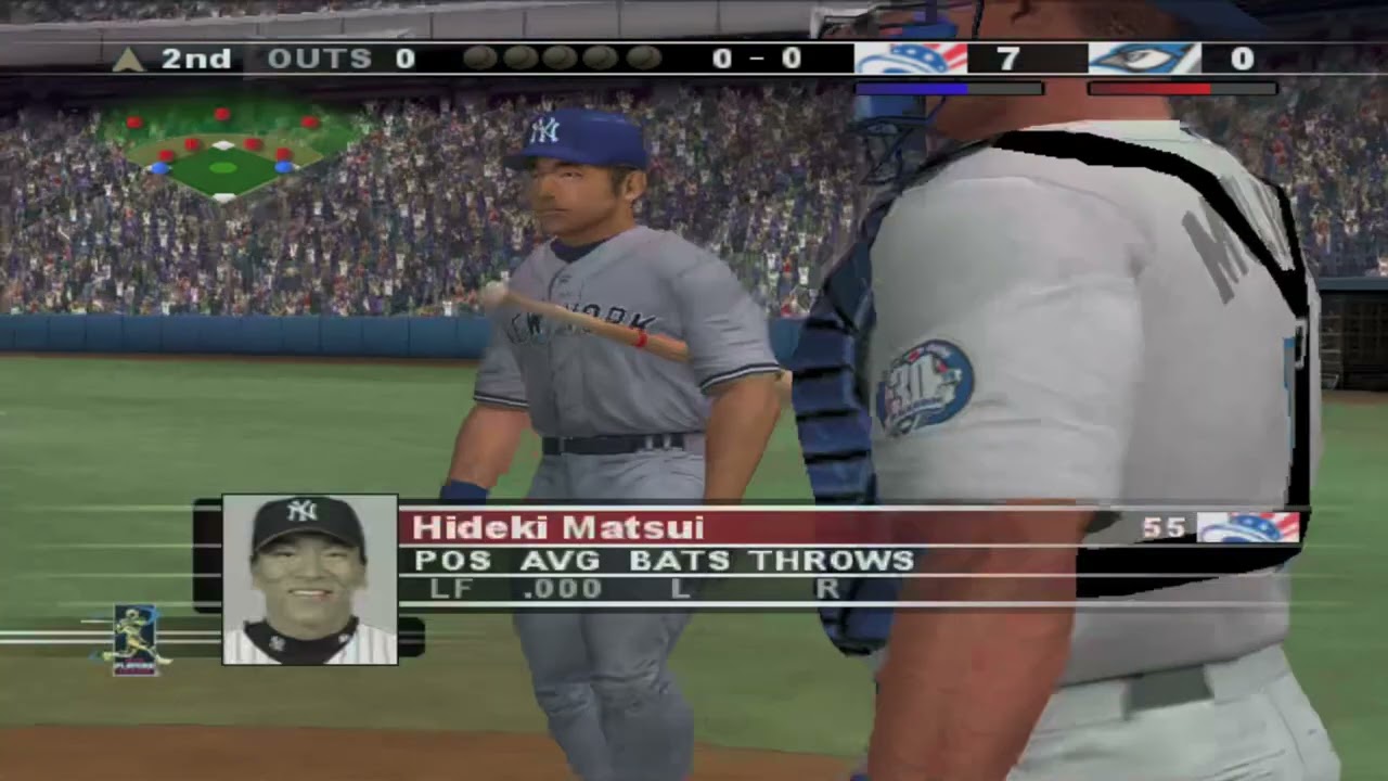 MLB Slugfest 2006 - Season 1 - Game 1 - Yankees vs. Blue Jays