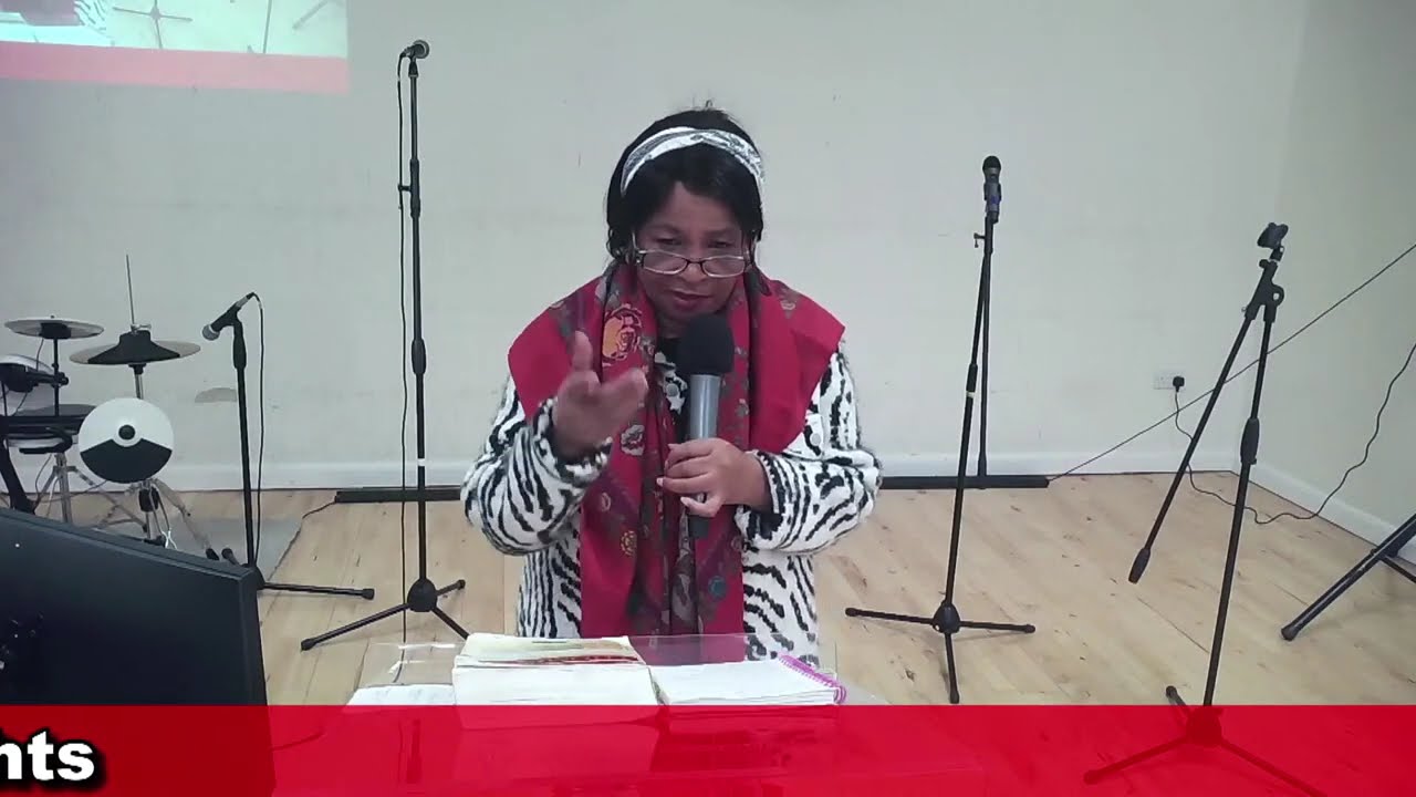 Women's Service: 25/01/2026. Preacher: Pastor Ivylyn