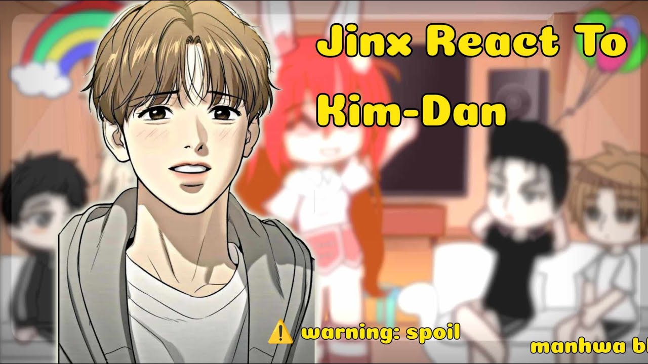 Jinx React to Kim-Dan ||Gacha club|| [Gacha Reaction]