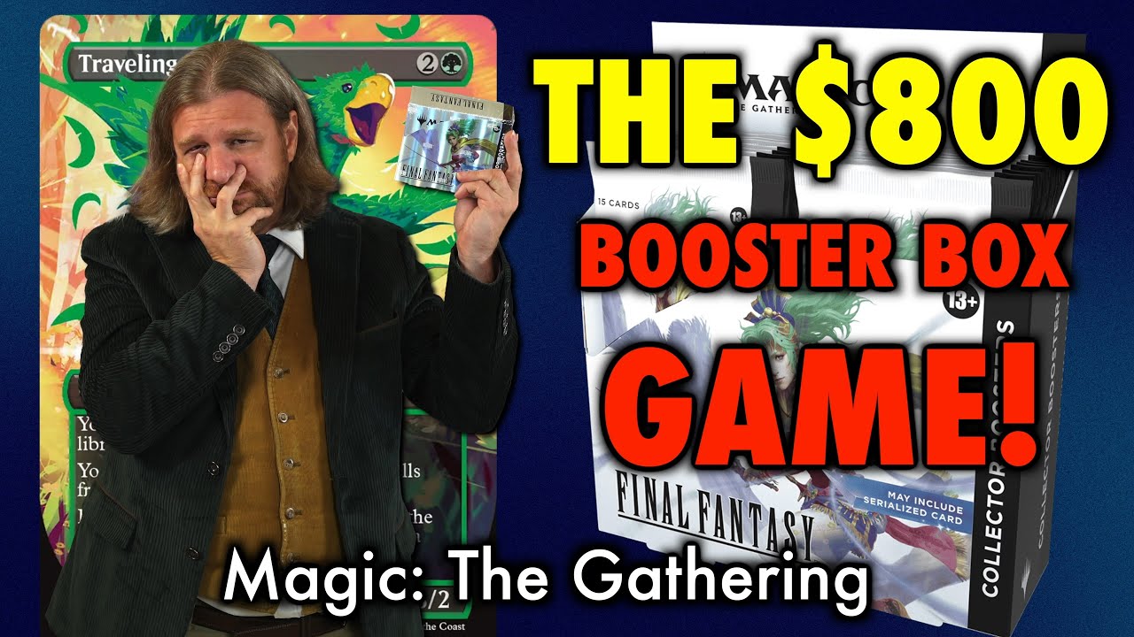 Let's Play The $800.00 (now $1,200.00) Collector Booster Box Game! Final Fantasy Magic The Gathering