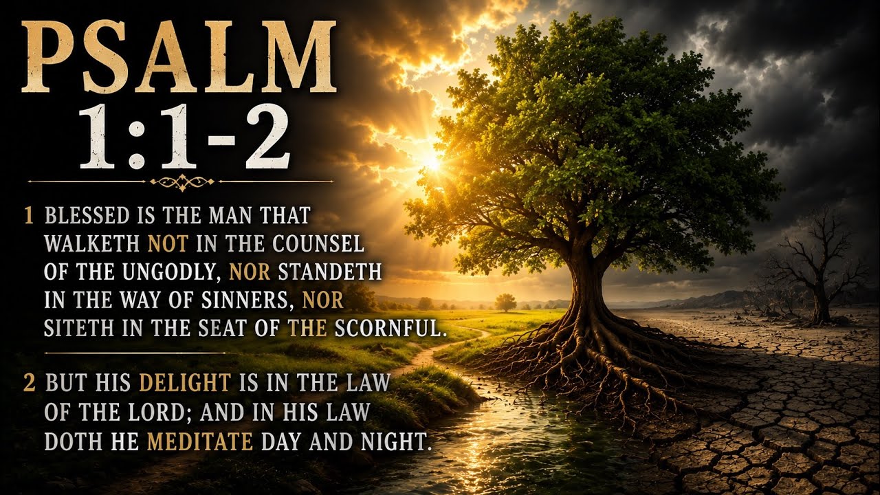Psalm 1:1-2 “Delight In GOD’s Word!”