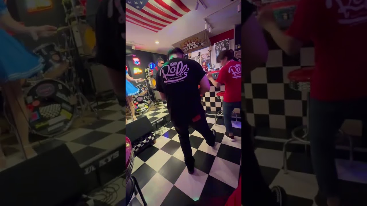 kaz roll's dance lesson 2 / at lucky's club