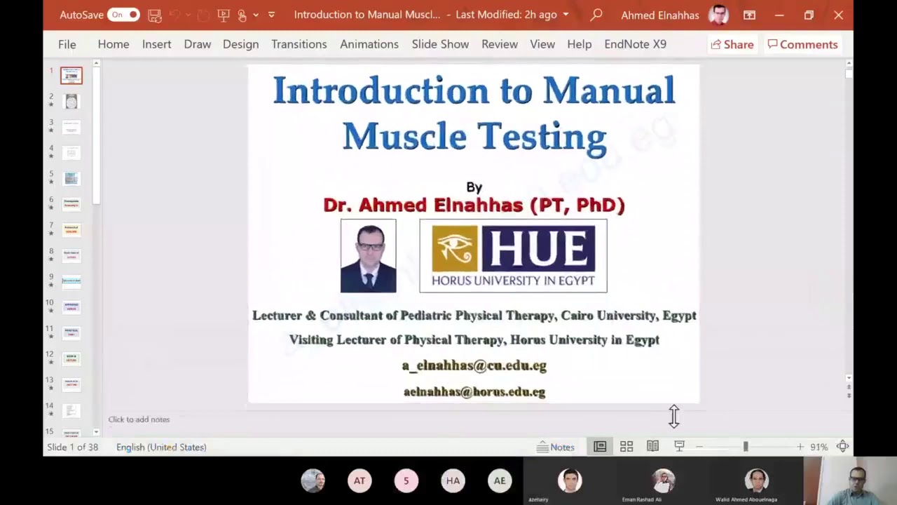 Introduction to Manual Muscle Testing (Part 1)