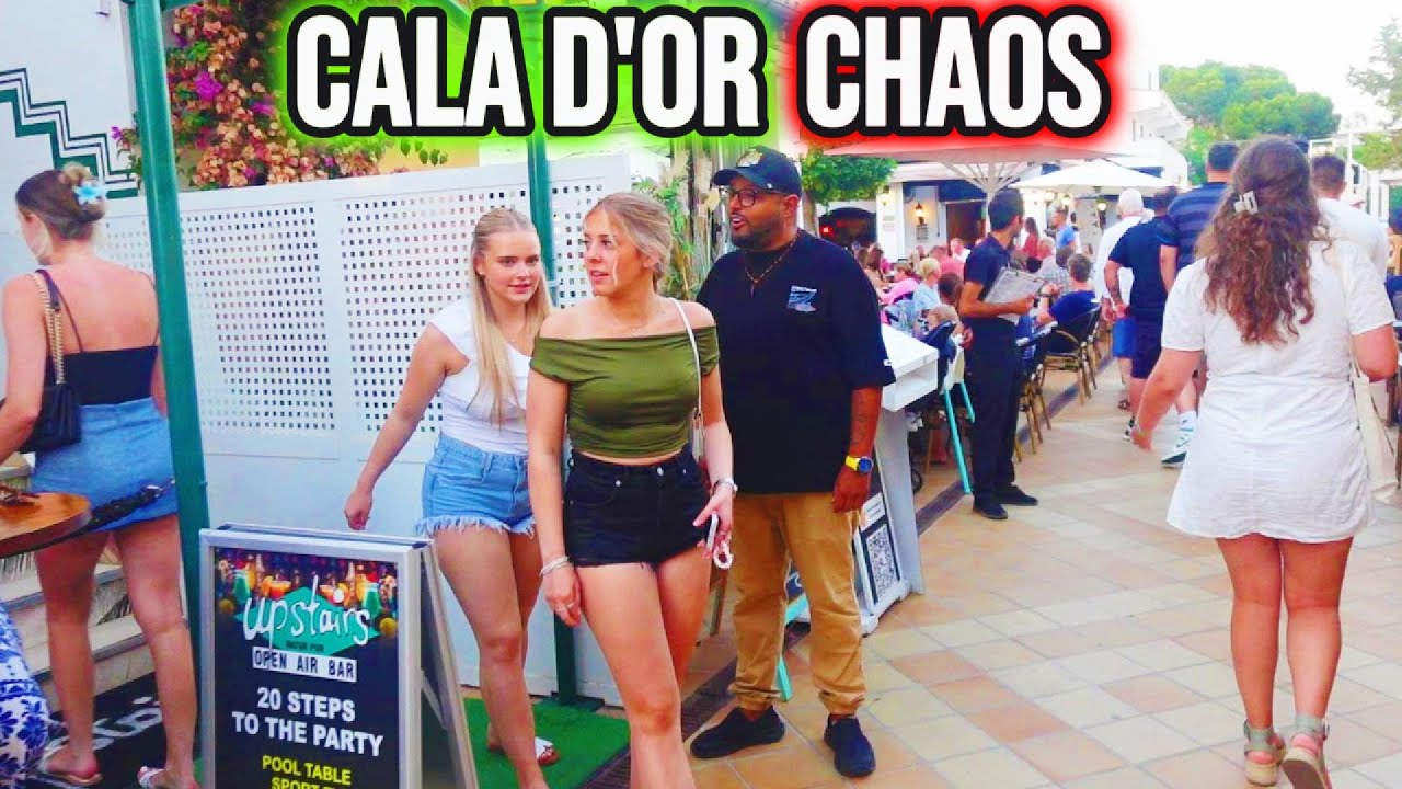 I’ve NEVER Seen Cala d'Or This Crazy 🤯 (Full Uncut)🌙🇪🇸 (Mallorca)