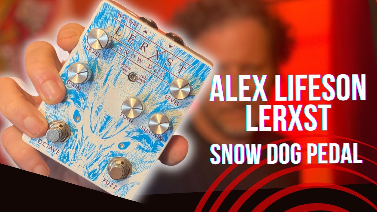 Alex Lifeson's Lerxst Snow Dog Octave/Fuzz Pedal Unleashed on ByTor - Let the EPIC Battle Begin!
