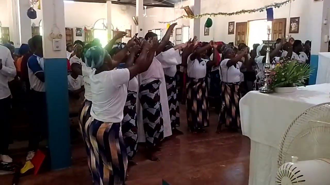 Ação de Graças no encerramento do meu estágio pastoral no Gilé, Moçambique 