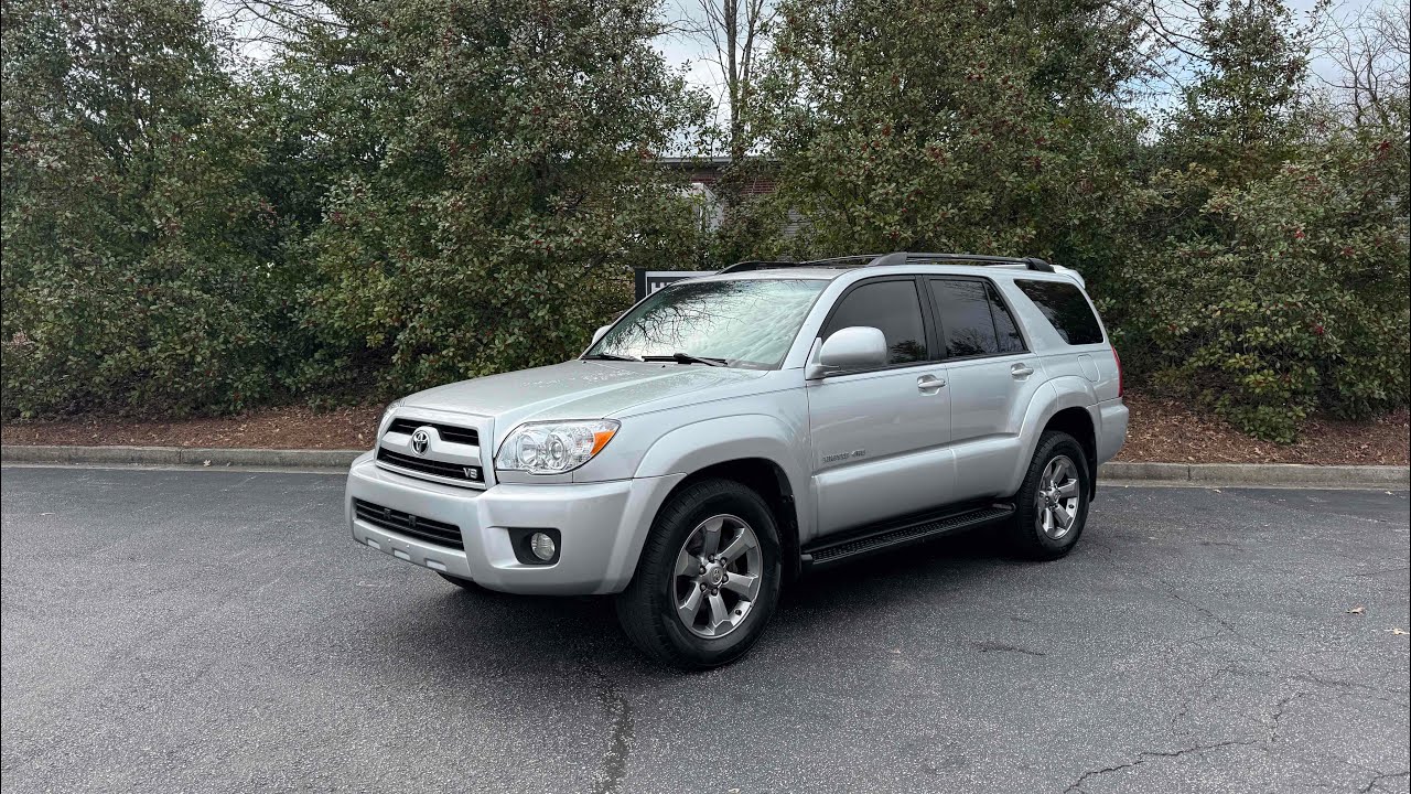 2008 Toyota 4Runner Limited V8 4x4 - 173k miles, Fully Serviced. Titanium Metallic