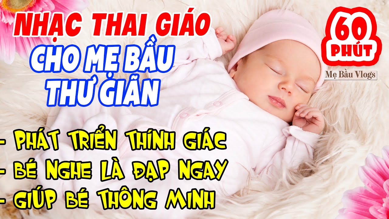 Nhạc Thai Giáo Cho Bà Bầu và Thai Nhi Từ 0-9 Tháng - Nhạc Cho Mẹ Bầu Thư Giãn Và Bé Ngủ Ngon