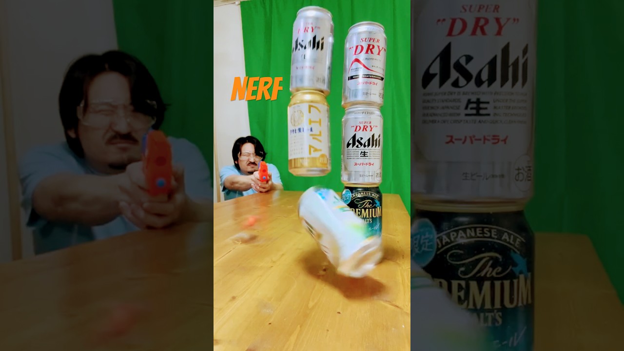 Amazonで買ったナーフNシリーズワードがいい感じの威力【The Nerf N series word I bought on Amazon looks good.】#shorts