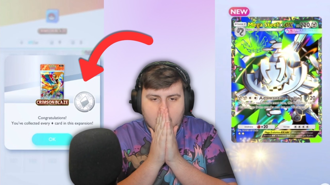 THIS VIDEO ENDS WHEN I COMPLETE THE CRIMSON BLAZE SET!