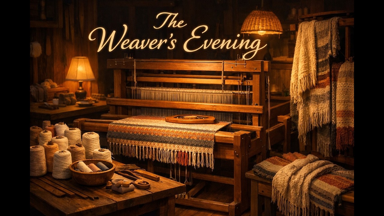 The Weaver's House at the Edge of Evening | 45-Minute Bedtime Story for Deep Sleep & Divine Comfort