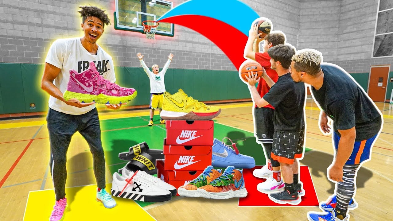 Win a Game of Knockout, I'll Buy You NEW Shoes!
