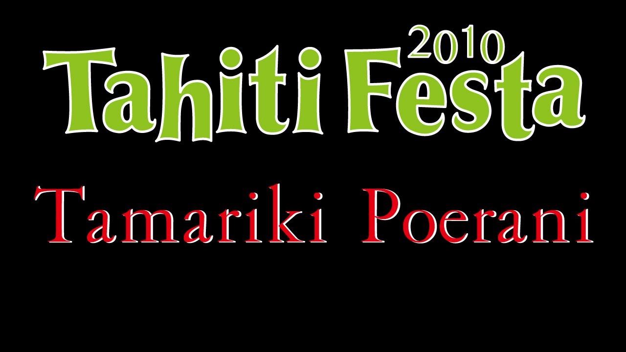 Tahiti Festa 2010 in パシフィコ横浜 Tamariki Poerani ステージ