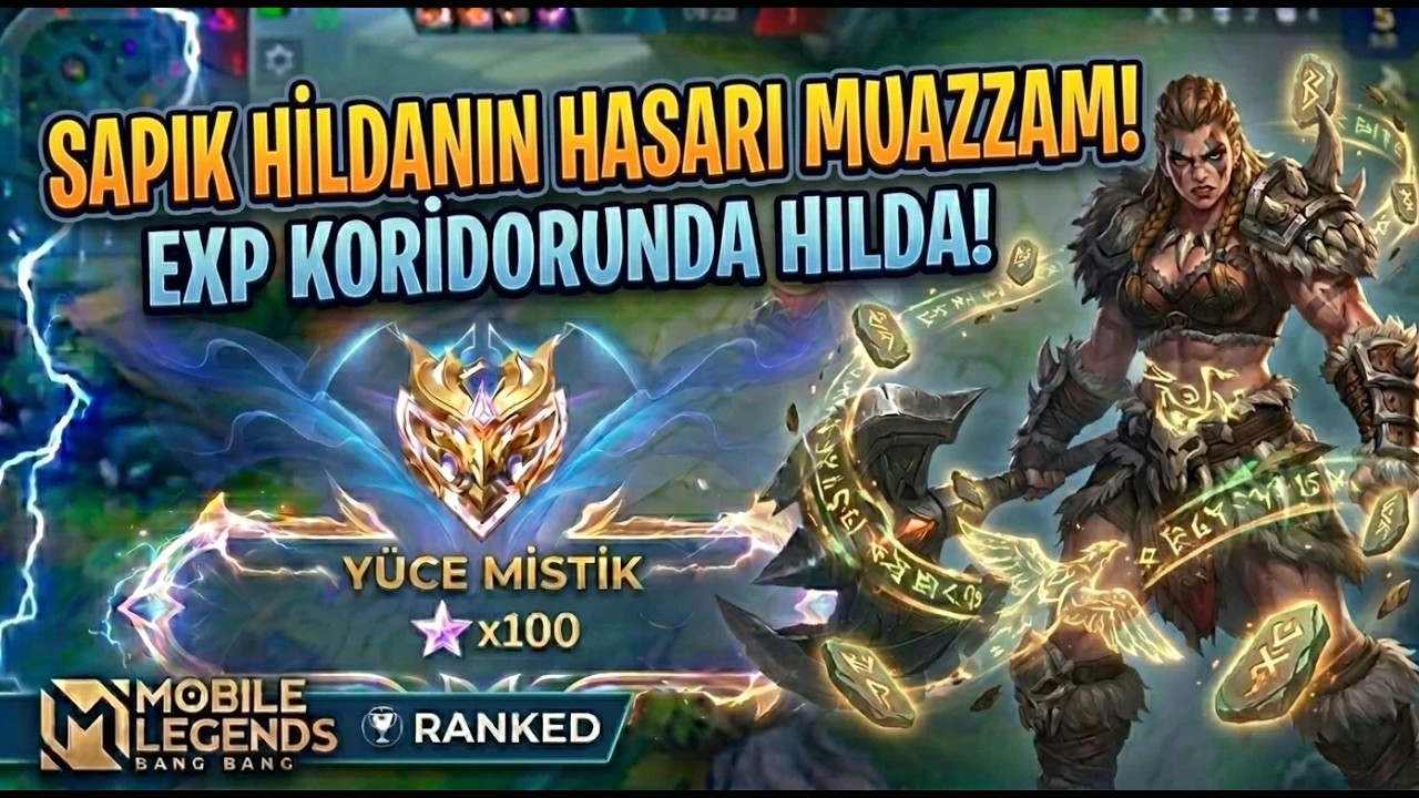 HİLDA İLE RANK ATLAMAK İMKANSIZ MI ? - Mobile Legends BB