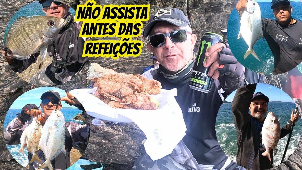 NÃO ASSISTA ANTES DAS REFEIÇÕES PESCARIA em TUCUNS BÚZIOS com ISCAS NATURAIS e ARTIFICIAIS #fishing