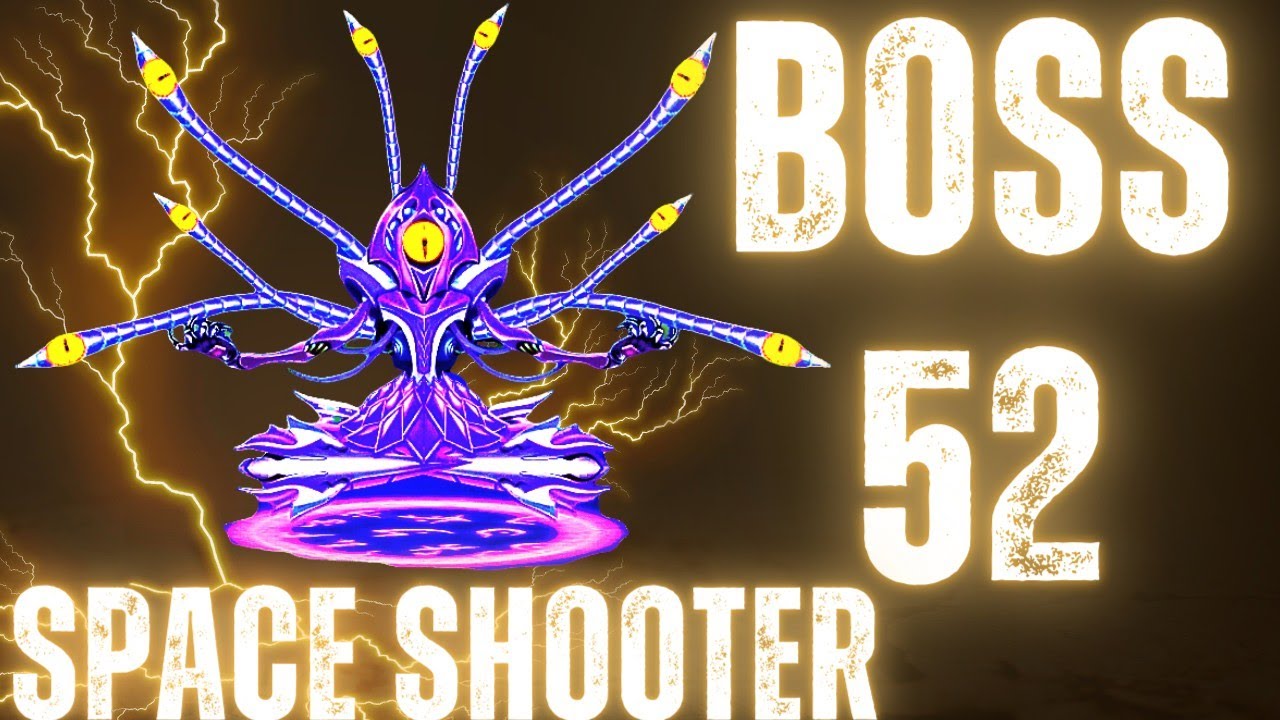 Space Shooter Galaxy Attack Boss Level 52 | Boss 52 Fight- Gameplay IOS & Android