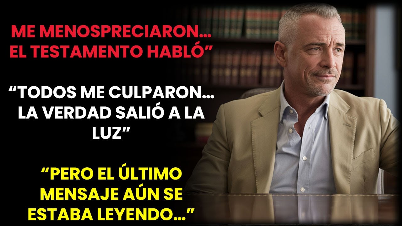 Mi hijo esperaba confiado… cuando el abogado leyó una sola frase, todo cambió