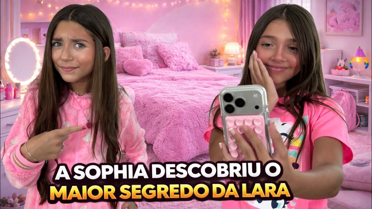 A SOPHIA DESCOBRIU O MAIOR SEGREDO DA LARA NA FESTA DO PIJAMA •Vem com a Sophia!•