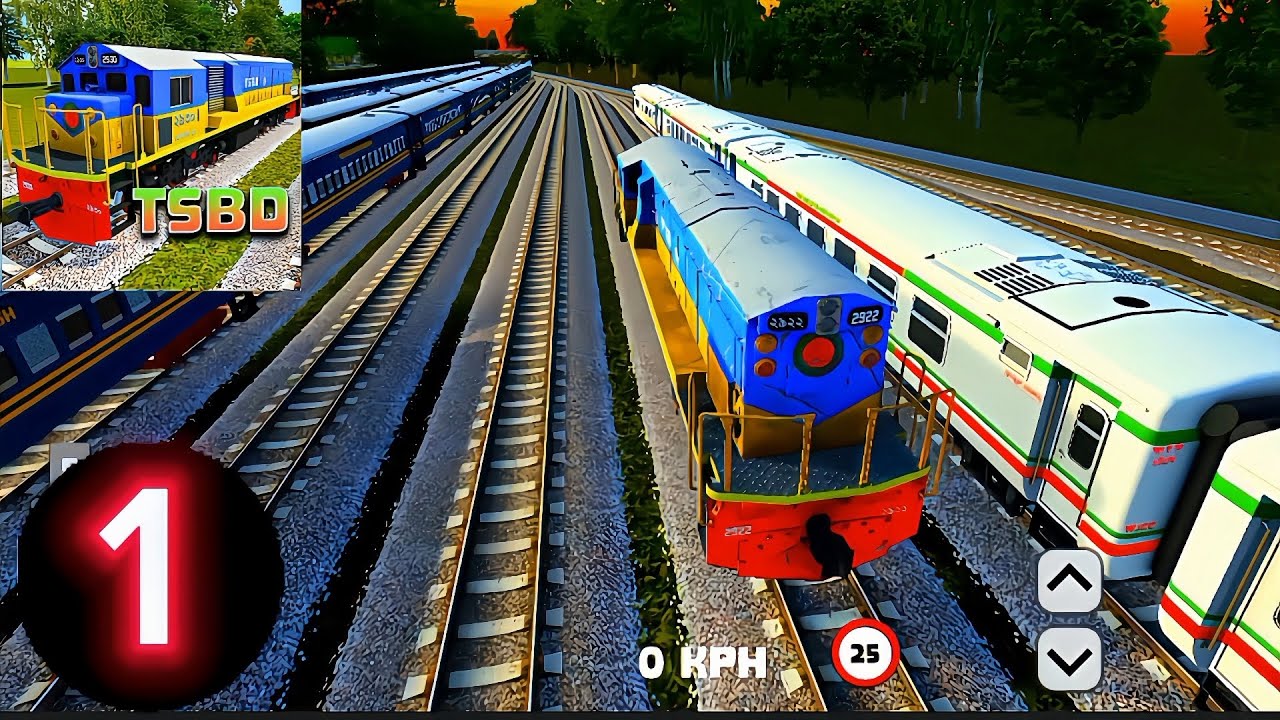 TRAIN SIMULATOR BANGLADESH 😍 ANDROID GAMEPLAY [PART-1]