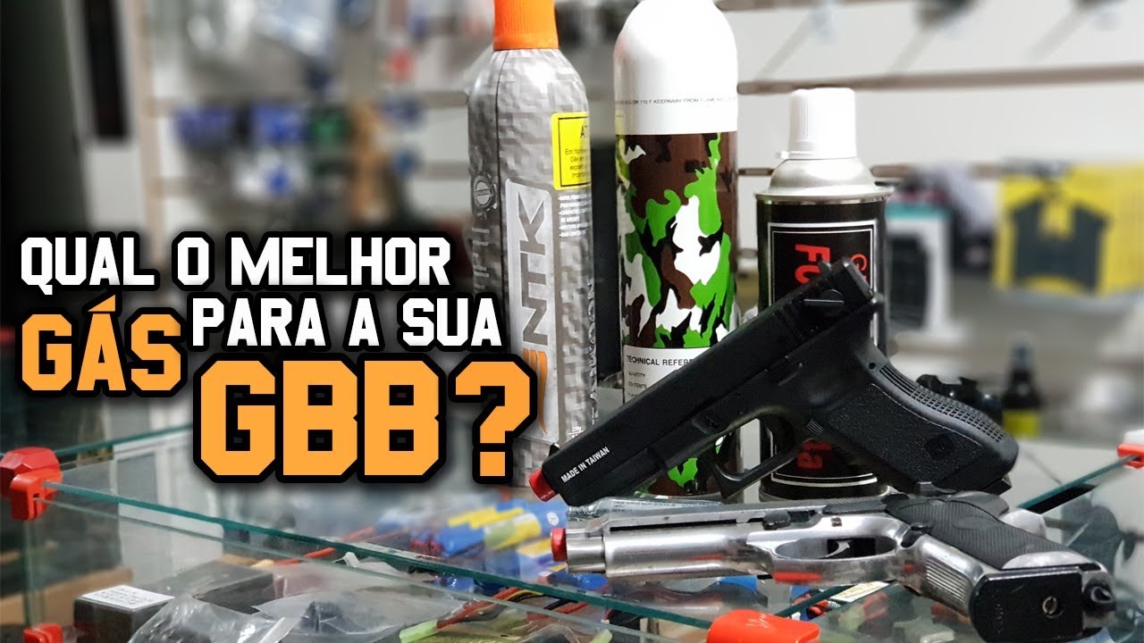 DESCUBRA O MELHOR TIPO DE GÁS PARA SUA PISTOLA OU RIFLE GBB