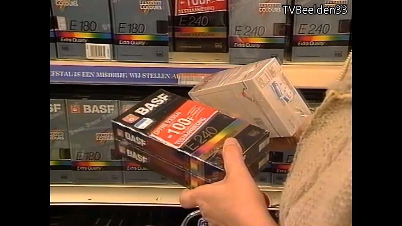 BRT ''Op de koop toe'' VHS Cassette test (1991)