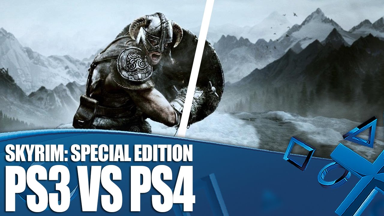 Skyrim Special Edition - PS3 versus PS4 Graphics Comparison